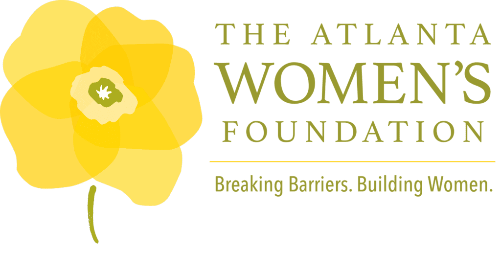 The Atlanta Women's Foundation Breaking Barriers Building Women Logo